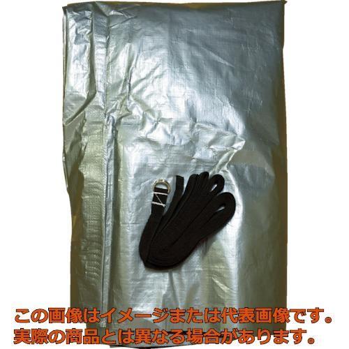 【代引不可・配達日・配達時間帯指定不可】ＴＲＵＳＣＯ　高耐候性ＵＶパレットカバー１３００×１３００×Ｈ１３００＃３４００