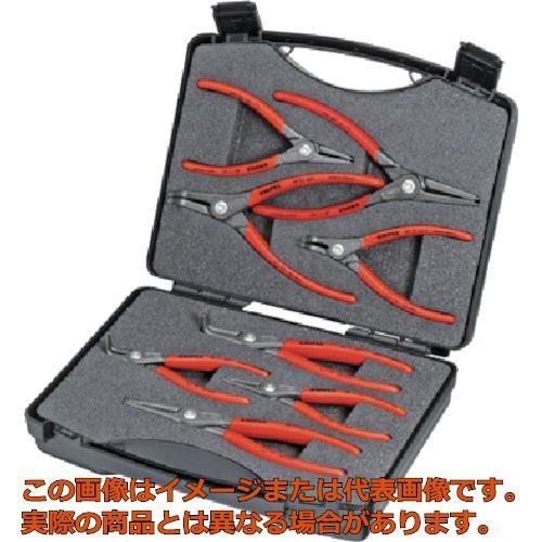 ＫＮＩＰＥＸ　００２１２５　８本組　スナップリングプライヤー