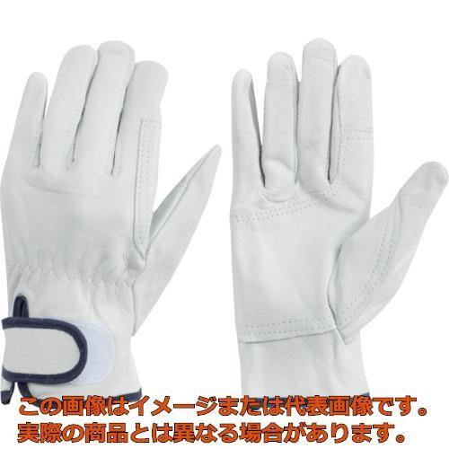 【日本限定モデル】 トワロン　牛表革手袋　レンジャーＥ無地　Ｌ　（１０双入）(475EL-4299) その他DIY、業務、産業用品
