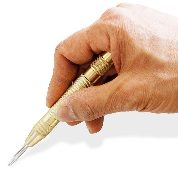 オートポンチ センターポンチ 2本組セット/オートマチック センター