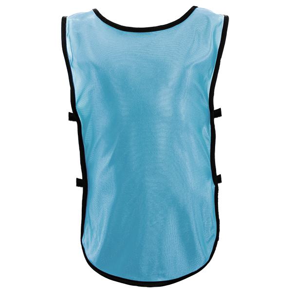 子供用 ビブス 1枚 黒縁/ジュニアサイズ サッカー バスケ 運動会/緑