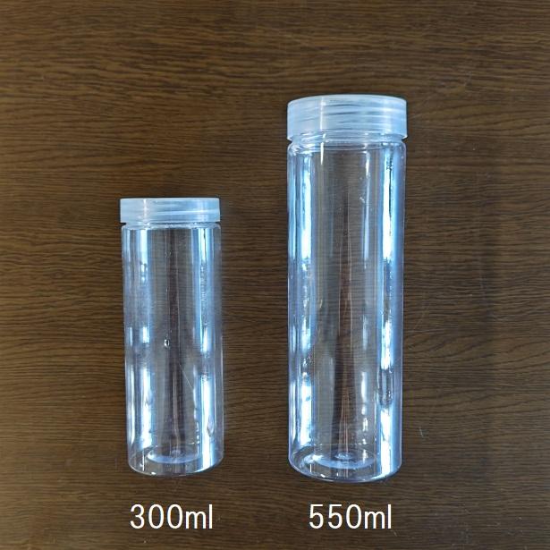 プラスチックボトル容器550ml100個 (100本)プラ容器ボトル550cc自販機