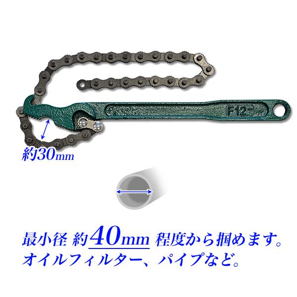 パイプレンチ　チェーント オイルフィルターレンチ パイプレンチ ベルトレンチ チェーンレンチ