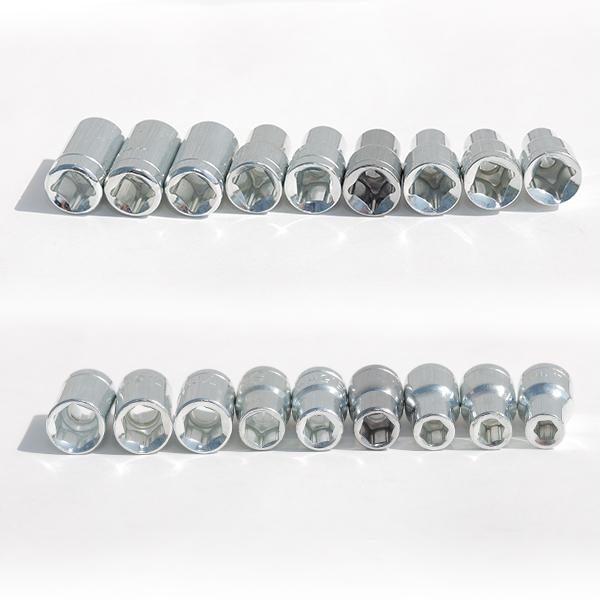 T型ハンドルソケットビット22個組セット/アウトレット品/6角ソケット /6角レンチ /トルクス /プラス 1 2 マイナス5mm