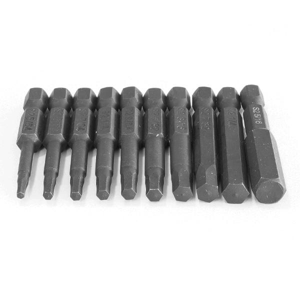 JTC 8PCS L型レンチ付六角ビットセット ヘックス 専用ホルダー付き JTC5359 2zzhgl6 JTC5359 8PCS L型レンチ付六角ビットセット JTC 片頭 差込角対辺1/4mm