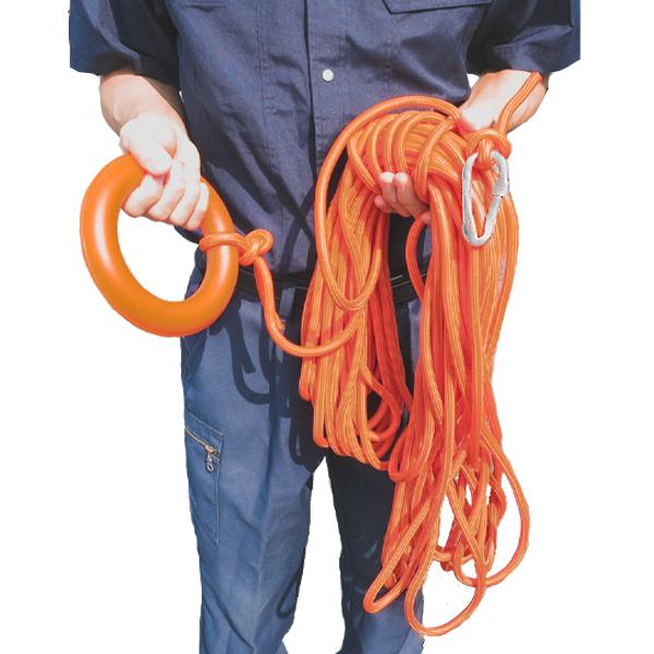 救命ロープ 浮力付きロープ 30m レスキューロープ 救助ロープ