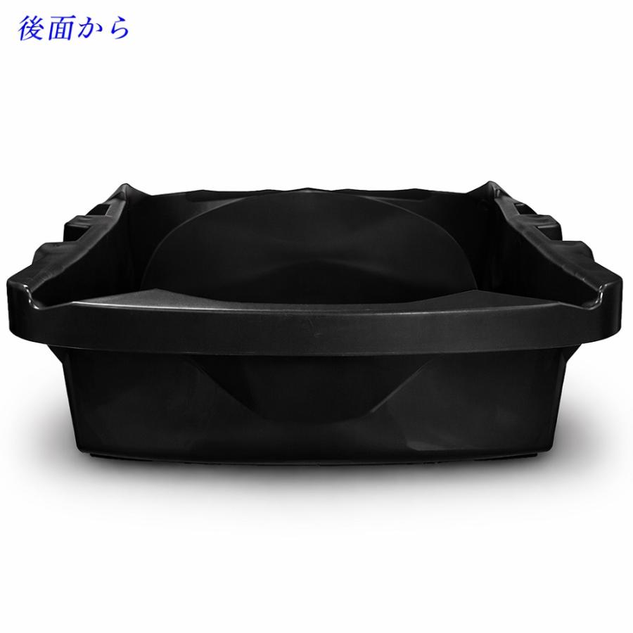 特大 ソリ 深型 耐荷重 150kg 102cm 黒 大型運搬用ソリ 防災 豪雪災害