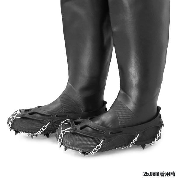 チェーンスパイクスパイク アイゼンスノースパイク チェーンアイゼン靴