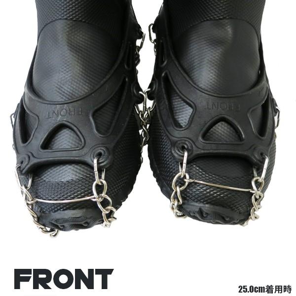 チェーンスパイクスパイク アイゼンスノースパイク チェーンアイゼン靴