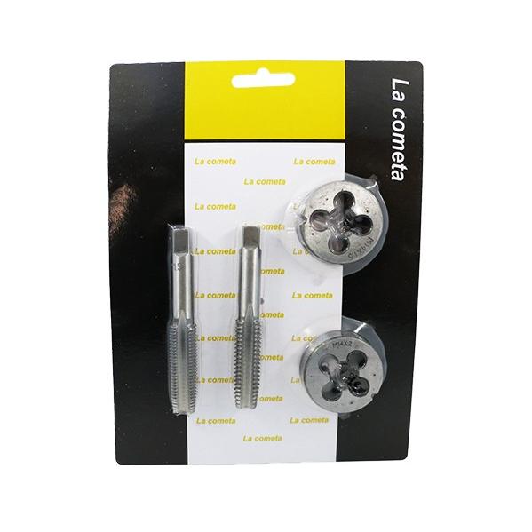 M14タップアンドダイス 4個組 M14x1.5/M14x2.0 タップダイス 送料無料|kougudirect|02