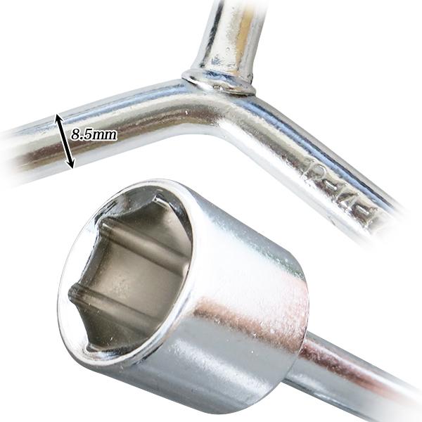 Yレンチ ボックスレンチ Y型 2本組セット 8mm 9mm 10mm 12mm