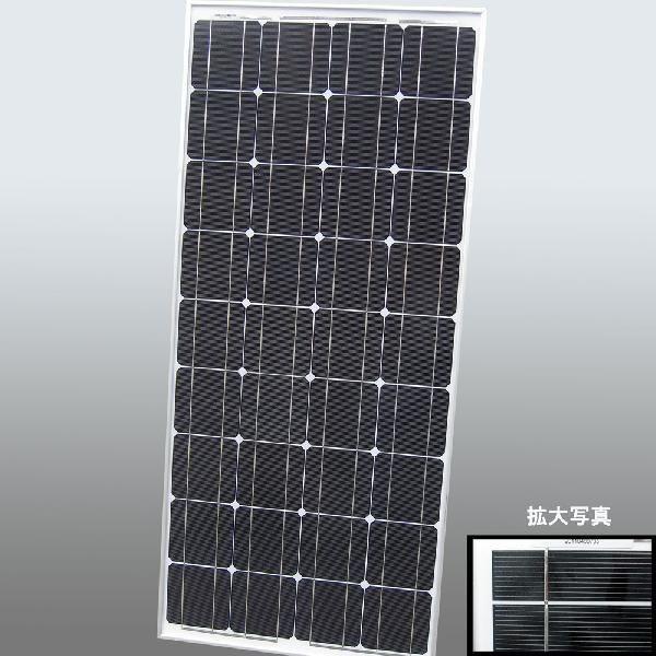 ソーラーパネル 単結晶 50ｗ(12V)　 専用チャージコントローラー10Aセット｜kouguitiba｜03