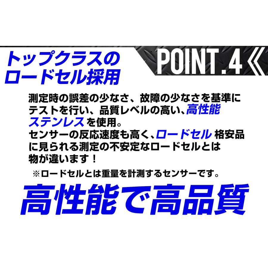 U字はかり スタンド付き3t ３トン パレットスケール 台秤 低床台はかり フレコン 大型 フロアスケール デジタル 台秤 秤 量り 計り ハカリ 送料無料 保証付き｜kouguitiba｜07