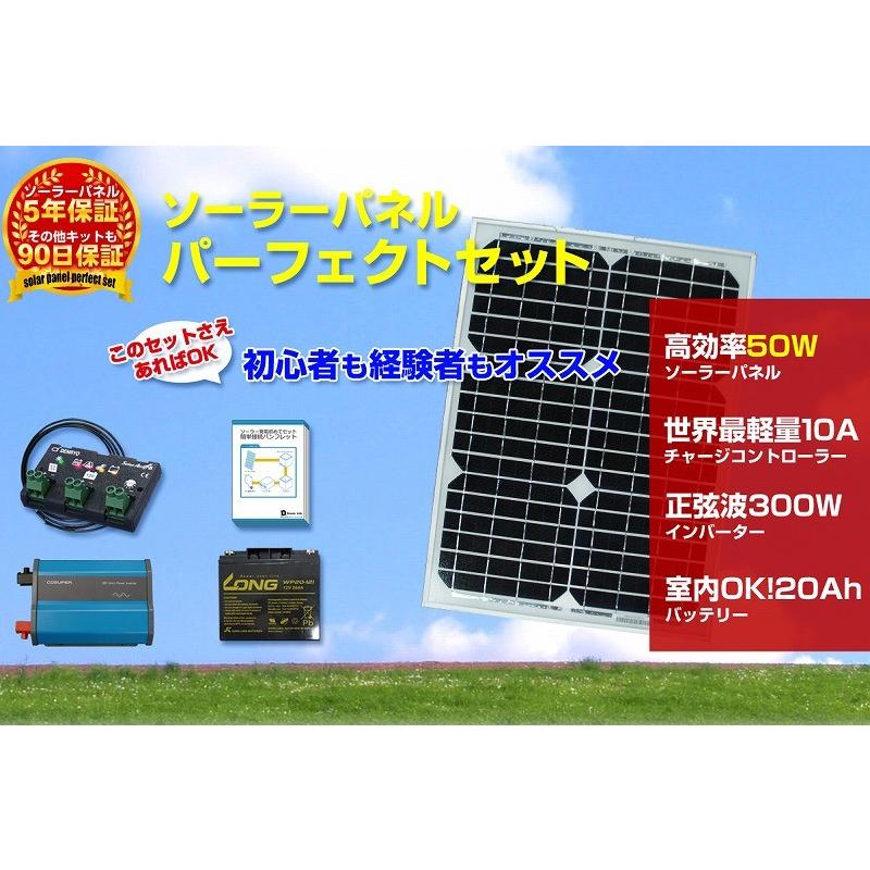 ソーラーパネル 50ｗ 自作diy用初めてセット Slset50a 工具市場 ヤフー店 通販 Yahoo ショッピング