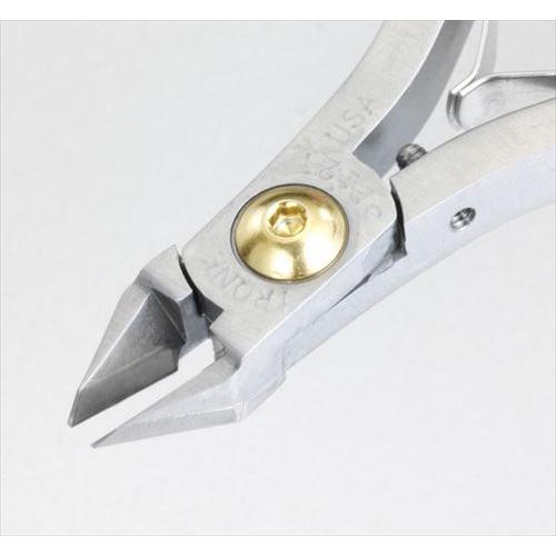 エスコ EA535TS-2 120mm 精密用ニッパー(超硬刃/フラッシュ/ESD)の画像