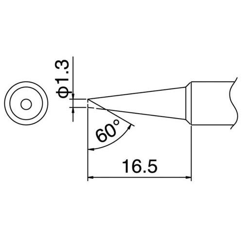 白光 T18-S6 こて先/S6型 : 工具計画 プロツールショップ - 通販