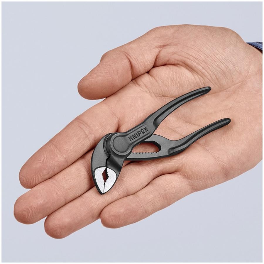 KNIPEX クニペックス 8700-100BK コブラ ウォーターポンププライヤー 