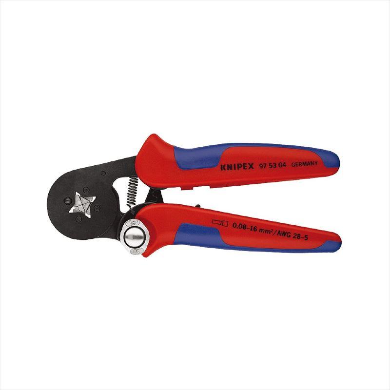 KNIPEX（クニペックス） 97 53 04 ワイヤーエンドスリーブ圧着ペンチ 