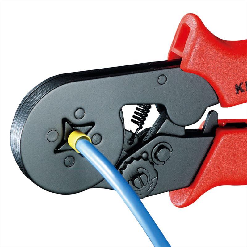 KNIPEX（クニペックス） 97 53 04 ワイヤーエンドスリーブ圧着ペンチ 