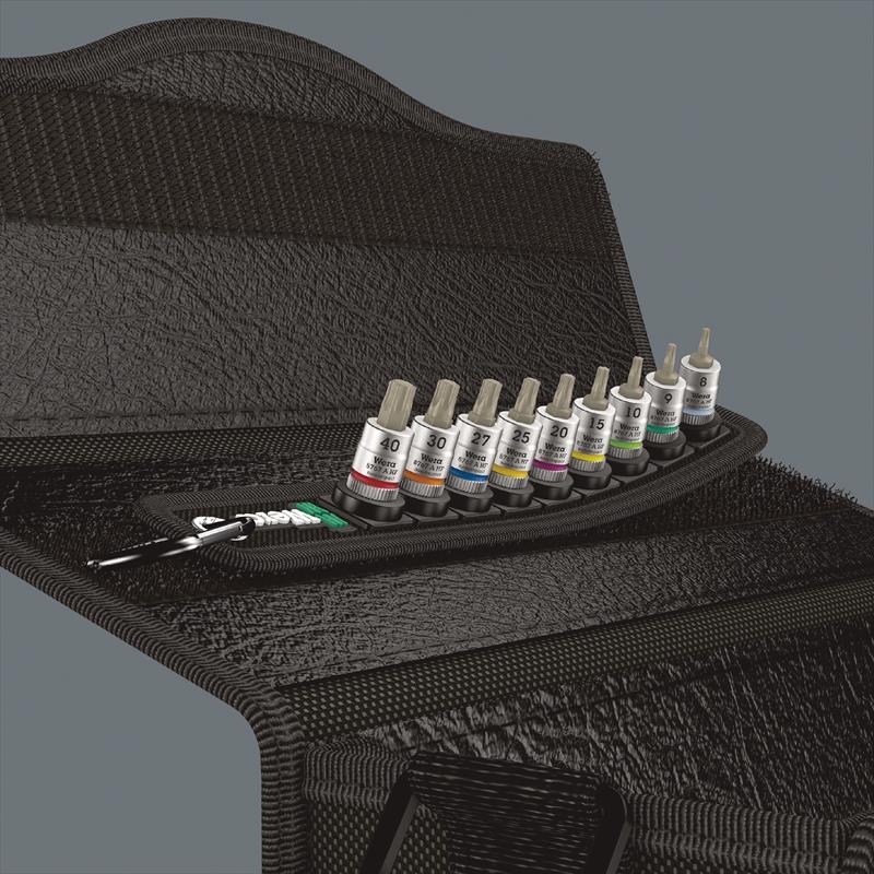Wera（ヴェラ） ベラ 003882 1/4DR/9点(Torx)ビットソケット(ホールド