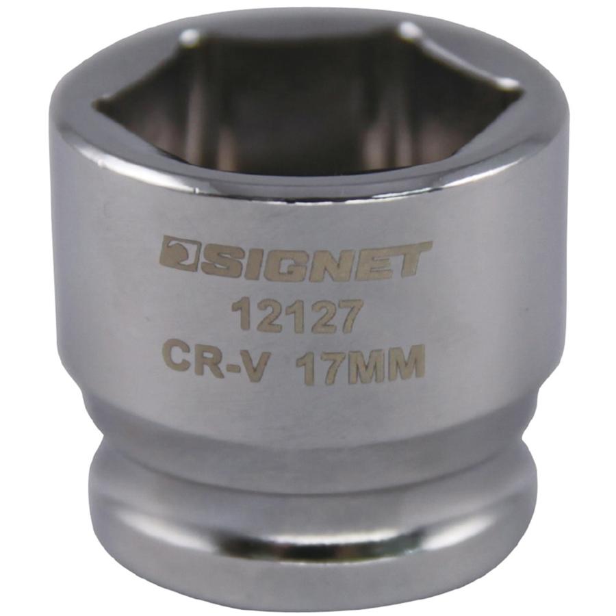 SIGNET シグネット 12127 3/8DR 17MM ショートソケット (6角) :000856812127:工具計画 プロツール ...