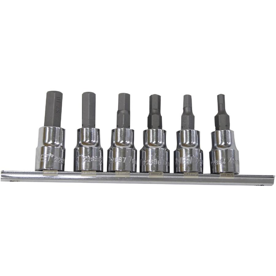 SIGNET シグネット 22961V 3/8DR 6PCS ヘックスビットソケット SIGNET シグネット 22961V 3/8DR 6PCS ヘックスビットソケット