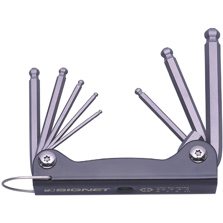 SIGNET（シグネット） 36282 折りたたみ式ボールヘックスレンチセット