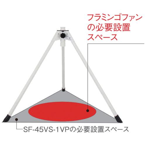 スイデン Suiden 工場扇 1本足スタンドタイプ フラミンゴファン ハネ