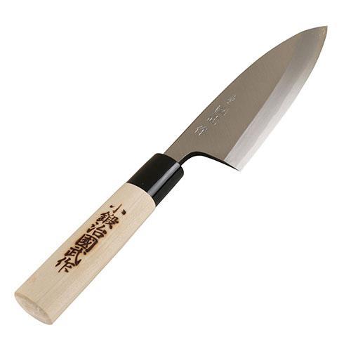 未使用 日本鋼 手打 小鍛冶國武作 国武作 菜切 出刃 包丁 セット 研ぎ済み キッチン・食器 未使用 日本鋼 手打 小鍛冶國武作 国武作 菜切 出刃