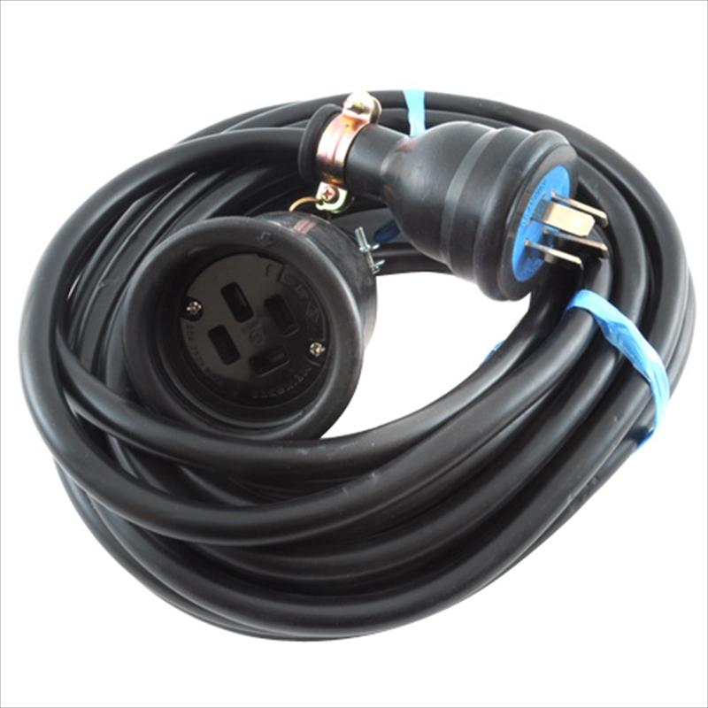 200v 延長コード 三相200v 動力200v 3芯線 延長線 継ぎコード タイカツ 三相200V延長コード10m 10M-20A : 工具計画 プロツール