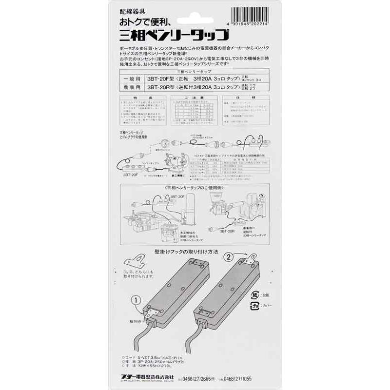 スズキット 三相ベンリータップ 3BT-20F｜kougukeikaku｜03