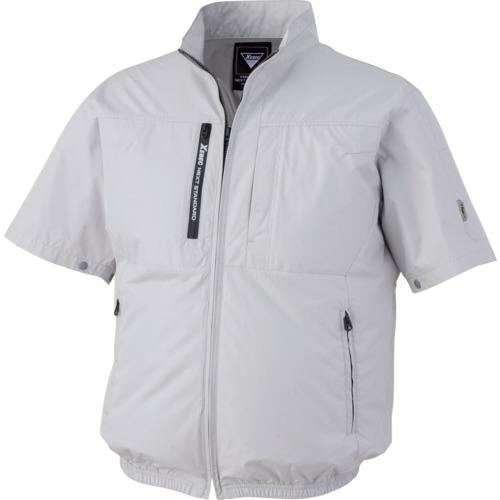 ジーベック XEBEC 空調服半袖ブルゾンXE98034-22-M シルバーグレー