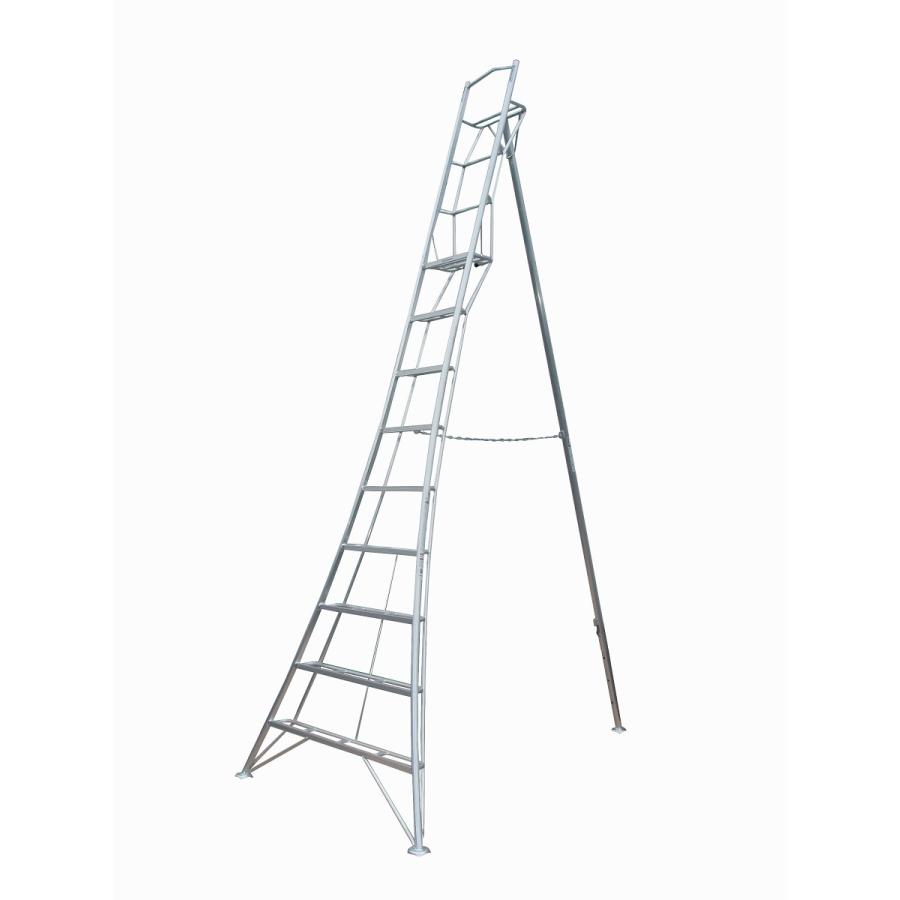 上枠付三脚脚立 グリーンステップ (12尺) GSU-360a(一部地区配送制限あり製品) ハセガワ 長谷川工業 hasegawa