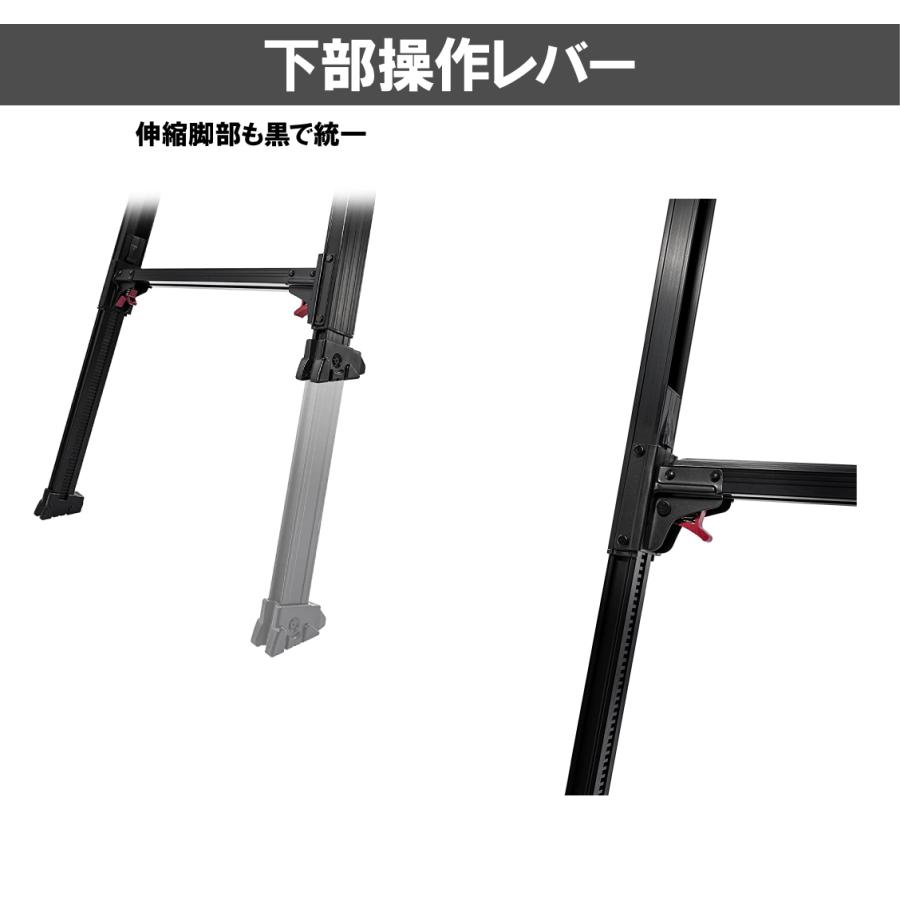 脚立 伸縮脚立 はしご兼用 RYZB-21 7段 7尺 ブラックレーベル 脚立 伸縮脚立 はしご兼用 RYZB-21 7段 7尺 ブラックレーベル