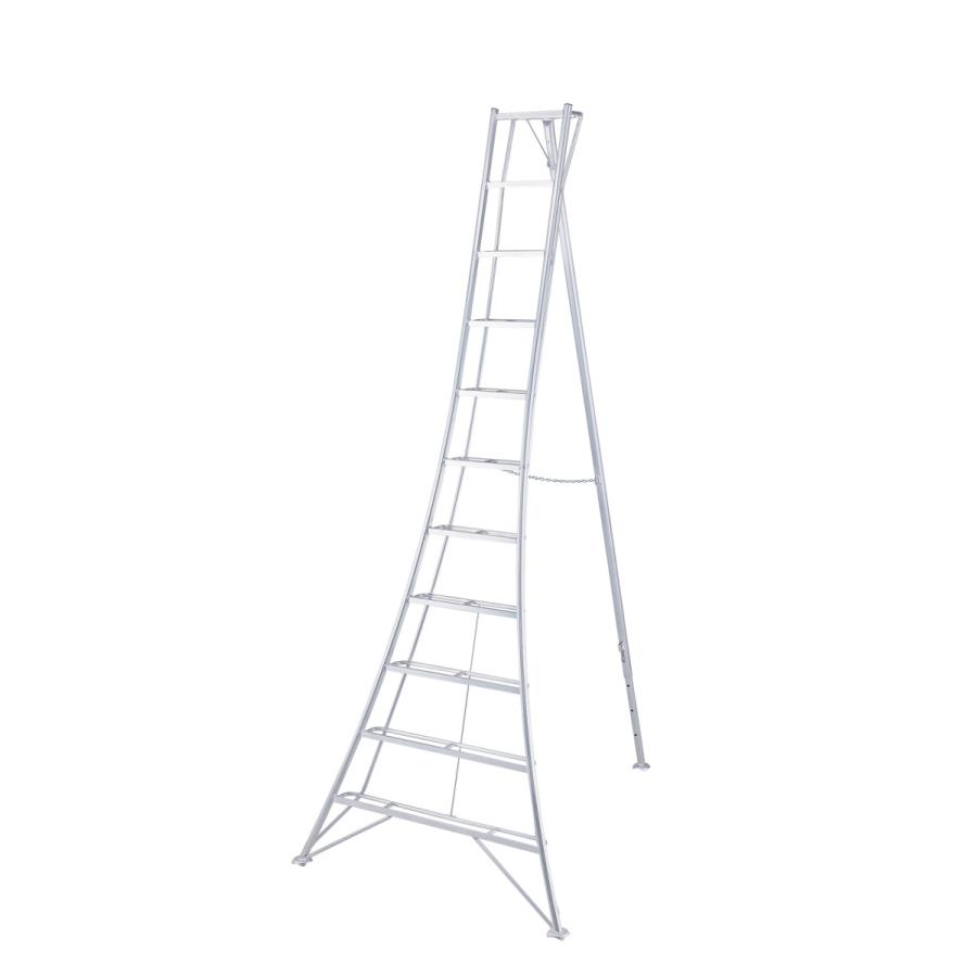 植木屋さん 植木職人 三脚脚立 11尺 長谷川工業 ハセガワ 脚立