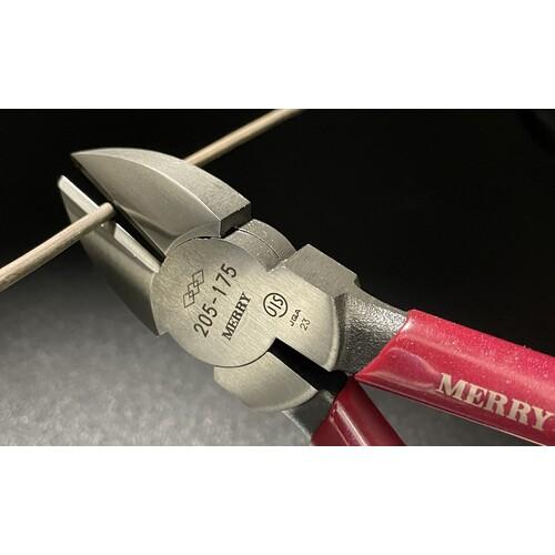 室本鉄工（muromoto） メリー 205-175 強力ニッパ175mm (1丁) : 工具