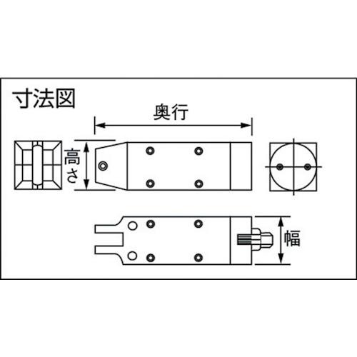 日本の直営店舗 ナイル 角型エアーニッパ本体(標準型)MS30 (1台) 品番：MS-30
