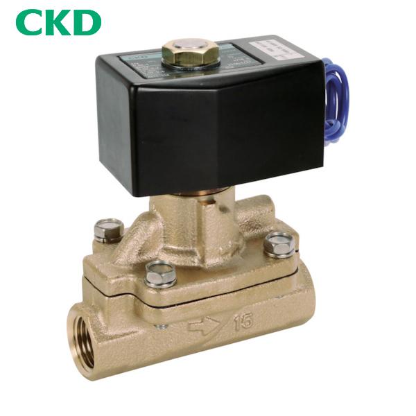 CKD パイロットキック式2ポート電磁弁 ADK1115A02CAC100V CKD パイロットキック式2ポート電磁弁（マルチレックスバルブ