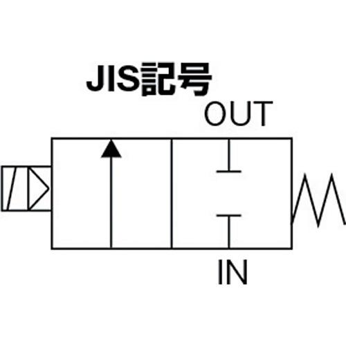 CKD パイロットキック式2ポート電磁弁(マルチレックスバルブ)162[[MM2]]/有効断面積 (1台) 品番：APK11-20A-02C-AC100V｜kouguland｜03