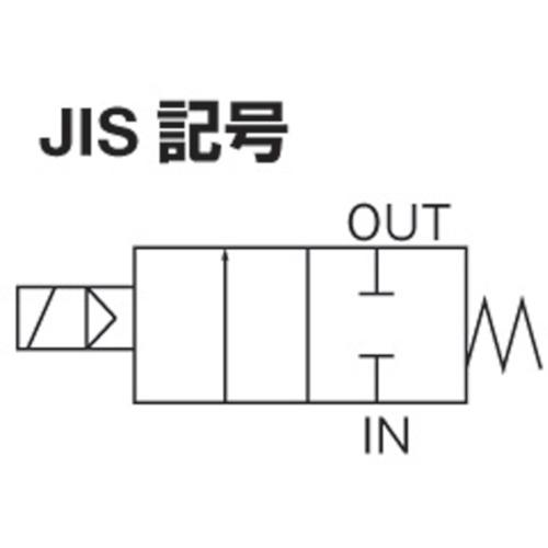 CKD 空気用パイロット式2ポート電磁弁 (1台) 品番：PVS-25A-210-AC200V｜kouguland｜02