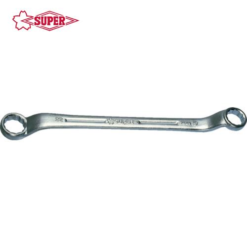 SUPERTOOL スーパーツール 45°両口メガネレンチ 対辺寸法30×36mm (1丁) 品番：DL-3036 | SUPER TOOL