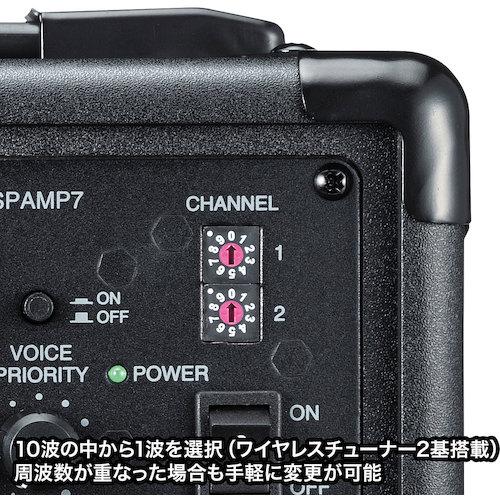 SANWA SUPPLY（サンワサプライ） MM-SPAMP7 ワイヤレスマイク