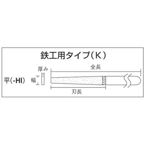 エビ ロブテックス K12-SET ダイヤモンドヤスリ(鉄工用) 12本組 5種類セット (1S)_5