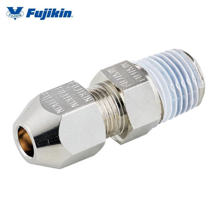 フジキン Fujikin RH-6A-R 黄銅製リングジョイント継手 4.9MPa RH (1個 