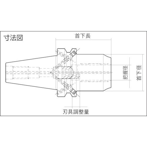 マパール MAPAL HTC-BT040-20-073-3-0-A ハイ・トルク・チャックHTC BT40 ショートヘビータイプ (1本)_1