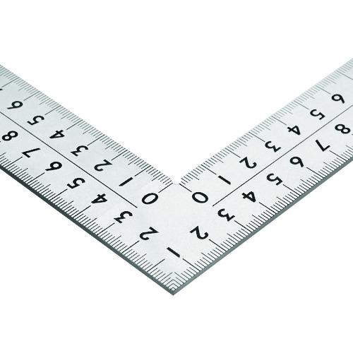 シンワ シンワ測定 63413 曲尺中金普及型 ステン 60×30cm 表裏同目 8段