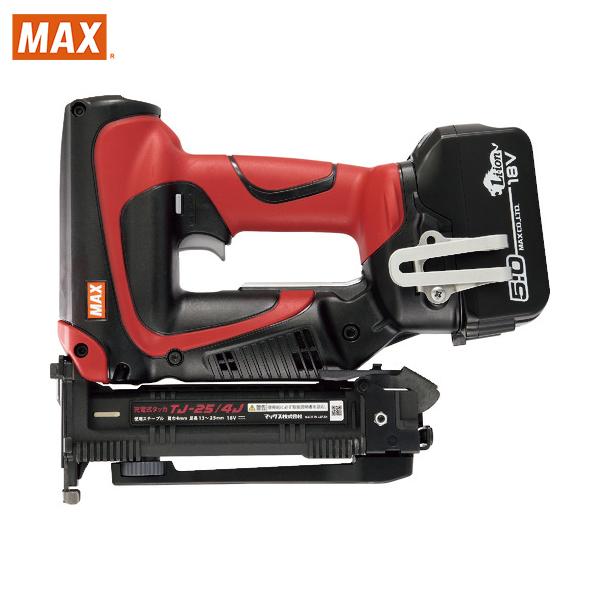 MAX 充電式4Jタッカセット(5.0AH) (1台) 品番:TJ 25/4J BC MAX 充電式4Jタッカセット(5.0AH) (1台) 品番:TJ 25/4J BC