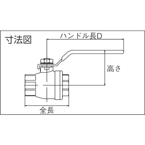 ハマイ HAMAI TSS-30-15RC ステンレス製禁油処理ボールバルブ(フルボア) 呼び径A15 (1個)_4