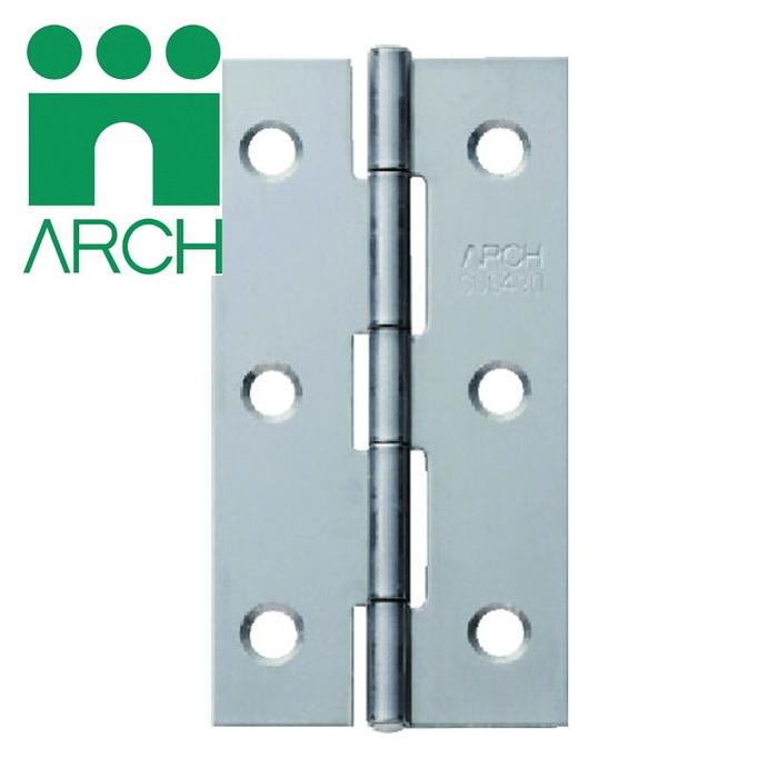 ARCH ニシムラ TN4510-64BK 薄口蝶番64mm 光沢研磨 (1枚) : 工具ランド