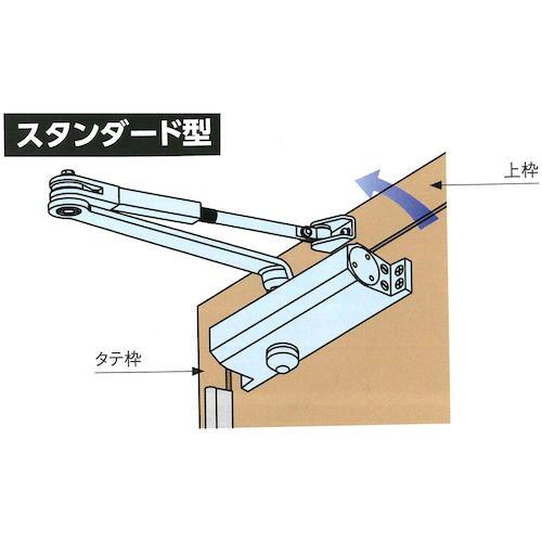 リョービ 取替用ドアクローザ スタンダード型 (1台) 品番：S-202｜kouguland｜07